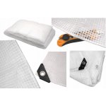 Bradas Vyztužená plachta PLC1005 8 100 g / m2 transparentní 5 x 8 m – Zboží Dáma