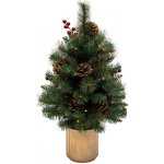 HOME Umělý vánoční stromek se zabudovaným LED osvětlením 60cm KMF60BLED – Hledejceny.cz
