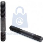 Šroub závrtný do hliníku, DIN 835, pevnost 8.8, bez úpravy M10 x 100, balení 1 ks – Sleviste.cz