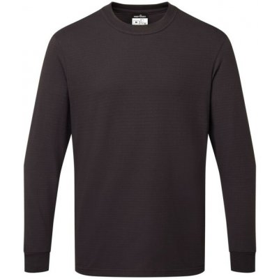 Portwest tričko ESD AS22 dlouhý rukáv antistatické Navy M – Zboží Dáma