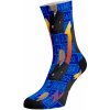 Walkee barevné ponožky Stonks Modrá