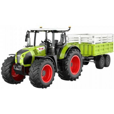 Claas Axion RC traktor 870 s vyklápěcím přívěsem, zvuky, světla 1:24 – Zboží Dáma