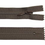 WICO Spirálový zip no.3 nerozepínací 28cm - tmavě hnědý – Hledejceny.cz