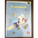 ALBI Přání svítící Krtek a raketa – Zboží Dáma