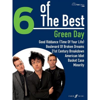 Green Day 6 of the Best noty, tabulatury na kytaru