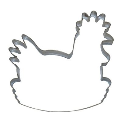 Smolík Cookie Cutters s.r.o. VYKRAJOVÁTKO NEREZ - SLEPICE NA OŠATCE 137x130 mm – Hledejceny.cz