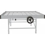 Ebb & Flow Posuvný ocelový stůl vč. napouštěcí vany 122x122cm – Zboží Mobilmania