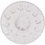 Clayre & Eef Skleněný dezertní talíř Honoré 20 cm – Hledejceny.cz