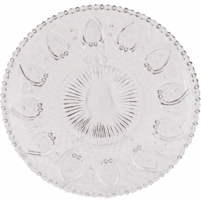 Clayre & Eef Skleněný dezertní talíř Honoré 20 cm – Hledejceny.cz