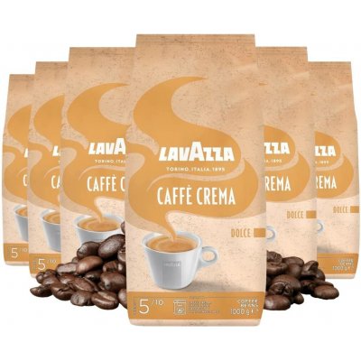 Lavazza Crema Dolce zrnková 6 x 1 kg – Hledejceny.cz