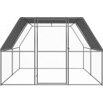 vidaXL klec 3 x 4 x 2 m pozinkovaná ocel – Hledejceny.cz