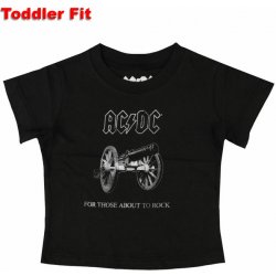 ROCK OFF Tričko metal AC-DC About To Rock černá