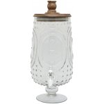Chic Antique Nádoba na limonádu Top Mango Wood 5 l, čirá barva, sklo – Zboží Dáma