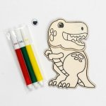 ARGUS Kreativní tvoření vybarvi si magnetku dinosaurus 19260003 – Hledejceny.cz