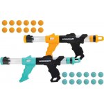 Dětské pistole SCHILDKRÖT FIRE BLASTERS SET Černá,Oranžová,Tyrkysová – Zboží Mobilmania