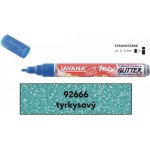 Kreul Fix na textil Javana Kreul medium Glitter TYRKYSOVÁ – Sleviste.cz