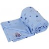 Dětská deka Kaarsgaren Letní deka modrá hvězdičky