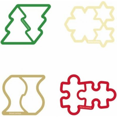 Vykrajovátka bez mezer DELÍCIA, sada 4 ks – Zboží Dáma