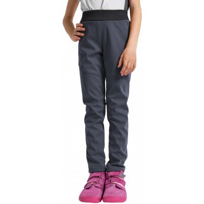 Unuo dětské softshellové kalhoty s fleecem pružné Sporty šedá – Zboží Mobilmania