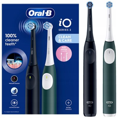 Oral-B iO Series 2 Duo Black/Green – Zboží Dáma
