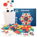 Melissa & Doug geometrické skládací kostky