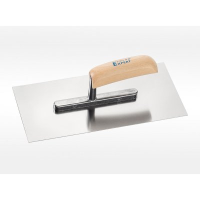 Hladítko nerez hladké 280x130mm dřev. ruk. Expert – Zboží Mobilmania