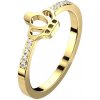 Prsteny Mabell Dámský prsten z chirurgické oceli JUNIPER CZ221R M7725G 5C45