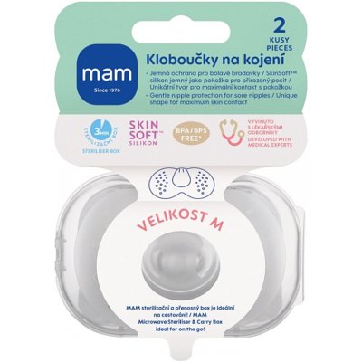 MAM Prsní kloboučky 2 kusy – Zboží Dáma