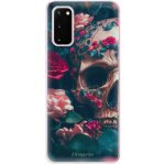 Pouzdro iSaprio - Skull in Roses - Samsung Galaxy S20