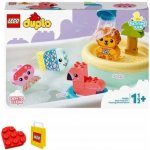 LEGO® DUPLO® 10966 Legrace ve vaně: Plovoucí ostrov se zvířátky – Zboží Živě