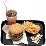 Cambro Polypropylenový tác fast food velký 355x457xH21mm – Sleviste.cz