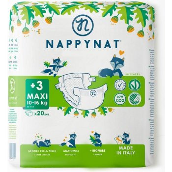 Nappynat natural care Maxi 8-16 kg 20 ks