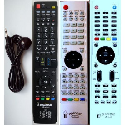 Dálkový ovladač General Popcorn Hour IRK-200 – Zboží Živě