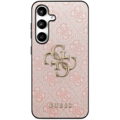 Guess Samsung S25 FE PU Leather 4G Metal Logo růžové GUHCS25FE4GMGPI – Zboží Živě
