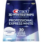 Procter & Gamble Bělicí pásky Crest 3D Whitestrips PROFESSIONAL EXPRESS WHITE s bělicí lampou 38 ks – Zbozi.Blesk.cz