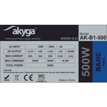 Akyga Basic Series 500W AK-B1-500