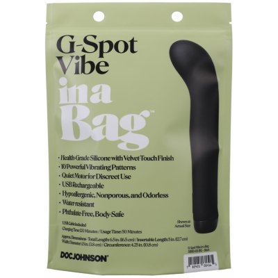 Doc Johnson in a Bag G Spot Black – Zbozi.Blesk.cz