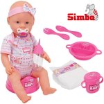 Simba New Born Baby Interaktivní 43 cm 99321 – Zbozi.Blesk.cz