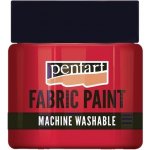 Barva na textil PENTART 50 ml červená – Zboží Dáma