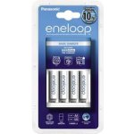 Panasonic Eneloop Charger BQ-CC51E + 4x AAA K-KJ51MCC04E – Zboží Mobilmania