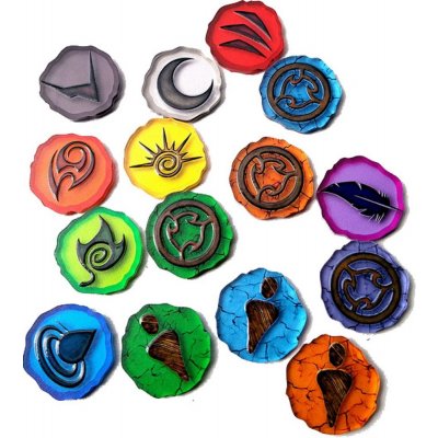 e-Raptor Spirit Island: Jagged Earth sada žetonů – Sleviste.cz