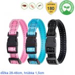 Nobleza Antiparazitní nylonový obojek pro psa 28-46 cm Černá – Hledejceny.cz