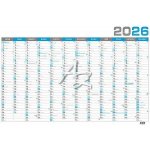 Nástěnný roční B1 modrý 2026 – Zboží Mobilmania