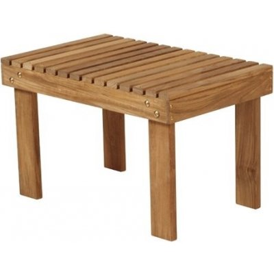 Teakový odkládací/boční stolek Adirondack, Barlow Tyrie, obdélníkový 62x39,5x39 cm (2AD) – Hledejceny.cz