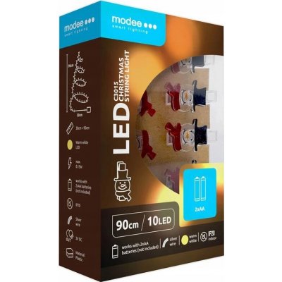 Světelný řetěz sněhuláci BAT modee 0,9m TEPLÁ bílá 10LED ML-C3015 – Hledejceny.cz