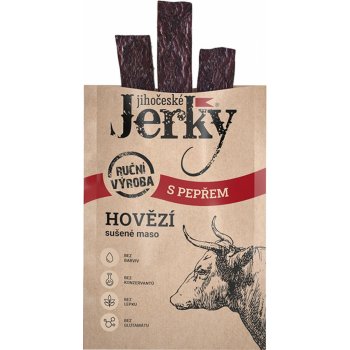 Jihočeské Jerky Hovězí s pepřem 20 g