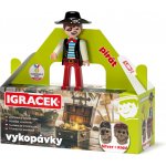 EFKO Igráček Pirát figurka s vykopávkami lebek Silvera a Kidda – Zboží Dáma