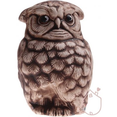 Sýček keramická dekorace Houkal – Zboží Dáma