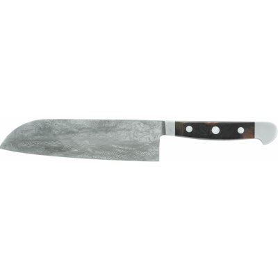Güde Solingen Santoku nůž DAMASCUS 18 cm hnědá – Zboží Dáma