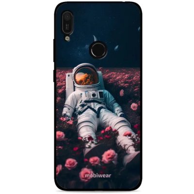 Pouzdro Mobiwear Glossy Huawei Y6 2019 / Honor 8A - G002G Astronaut v růžích – Zboží Mobilmania